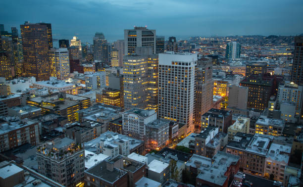 istock San Francisco Skyline at night, California, USA 1125760026