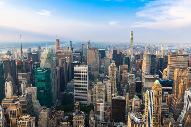 istock A view of Manhattan during the sunset - New York 1125760774