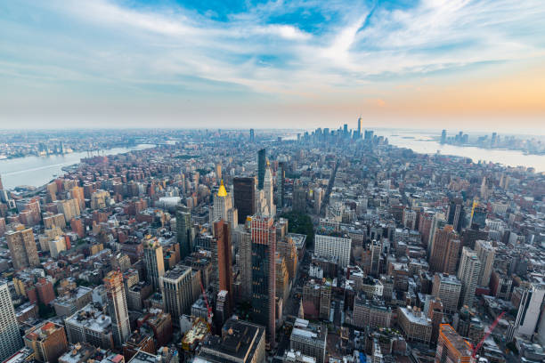 istock A view of Manhattan during the sunset - New York 1125761370