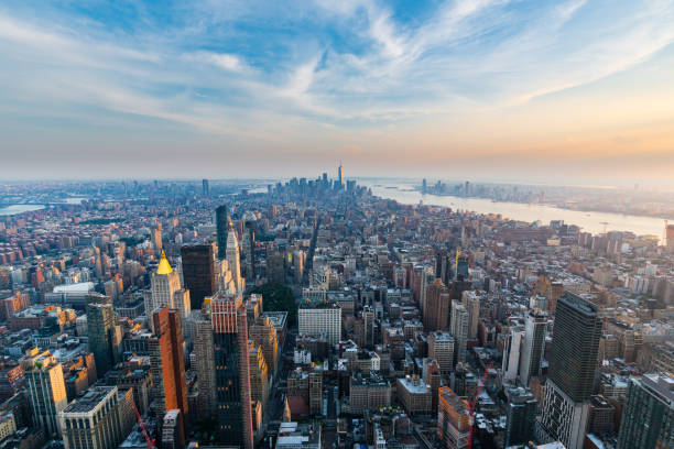 istock A view of Manhattan during the sunset - New York 1125761447