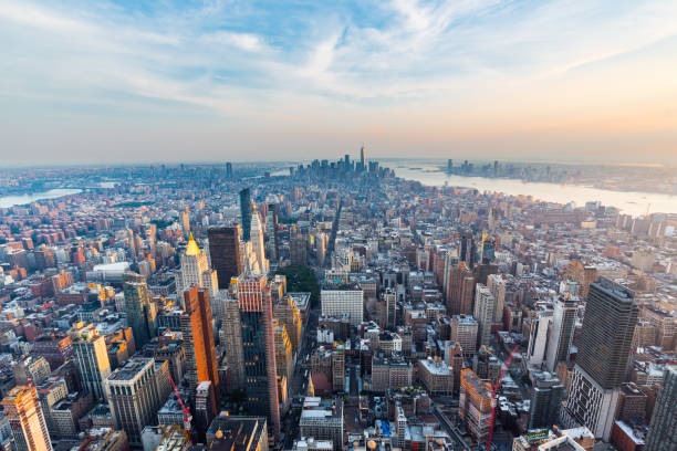 istock A view of Manhattan during the sunset - New York 1125761449