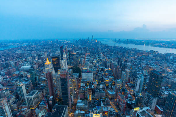 istock A view of Manhattan during the sunset - New York 1125761852