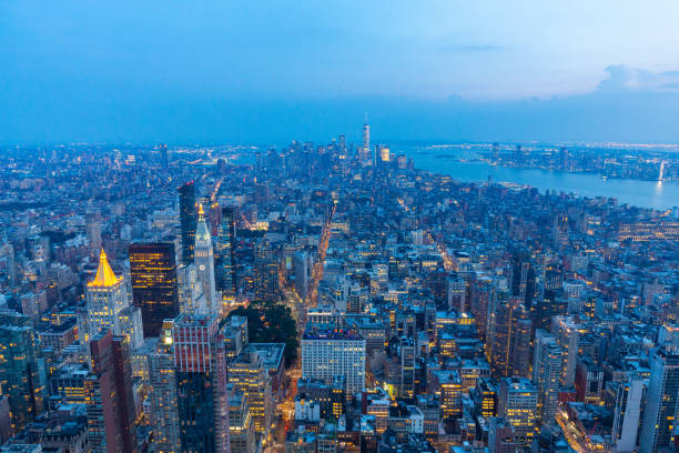 istock A view of Manhattan during the sunset - New York 1125761916
