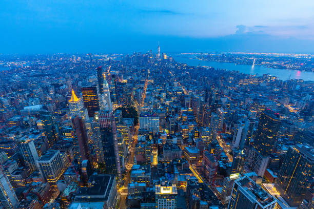 istock A view of Manhattan during the sunset - New York 1125762022