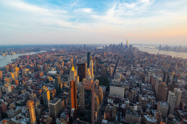 istock A view of Manhattan during the sunset - New York 1125762789