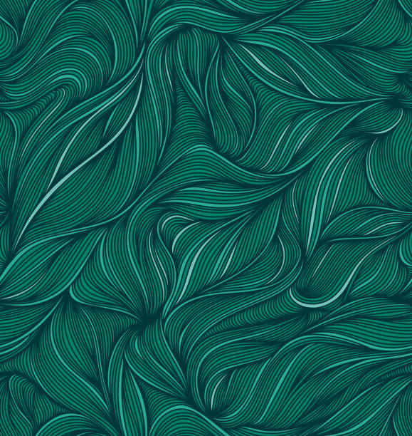 płynące - repeating wallpaper stock illustrations