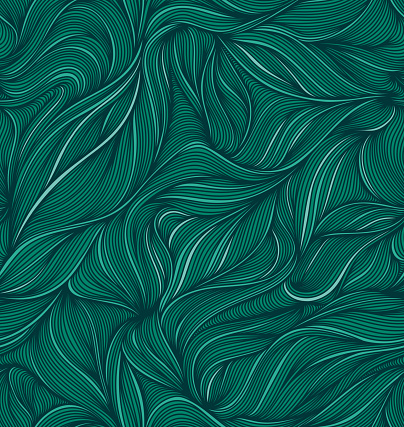 Hand drawn seamless pattern. EPS10 vector illustration, global colors.