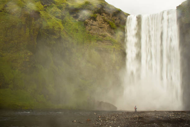 istock Skogafoss waterfall in Iceland 1125771498