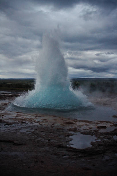 istock Strokkur geyser in Iceland 1125772628
