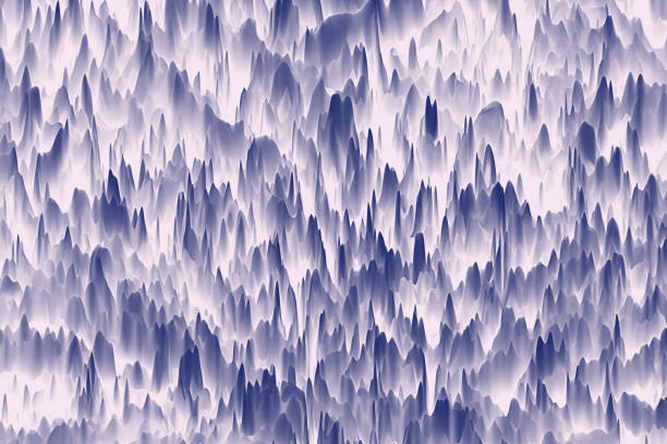 抽象的な光のイリュー ジョン。つらら - 山、鍾乳石・石筍。白い千年ピンク淡いライラック ラベンダー ウルトラ バイオレット ブルー オンブル テクスチャ霧雪シルエット崖紫自然パターン - icicle ice textured arctic ストックフォトと画像