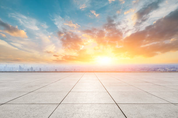 istock City skyline and buildings with empty square floor in Shanghai 1125790783