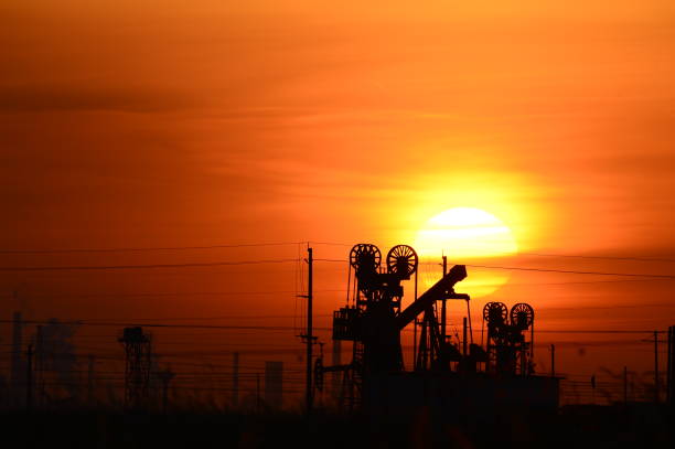 istock The oil pump 1125792188