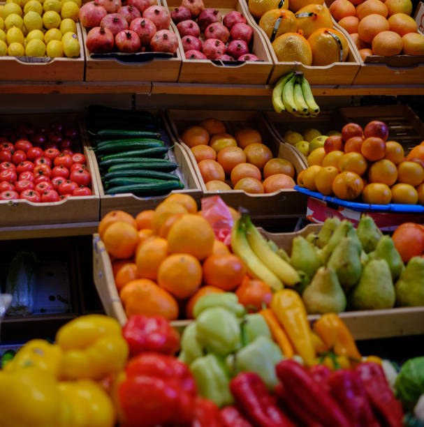 istock Fruits and vegetables in the bazaar 1125793050