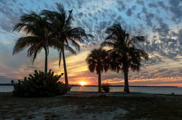 Sanibel Island Causeway Sunset, Florida