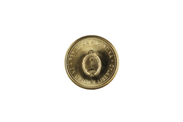 istock An Isolated Argentinian ten centavos coin 1125799074