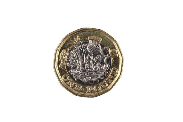 istock A United Kingdom one pound coin isolated on a white background 1125799095