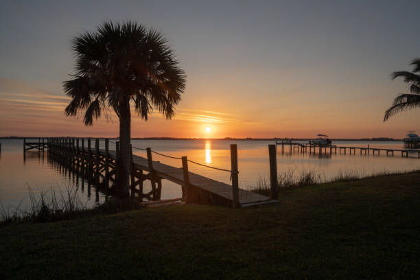 Sunset on the Indian River Lagoon