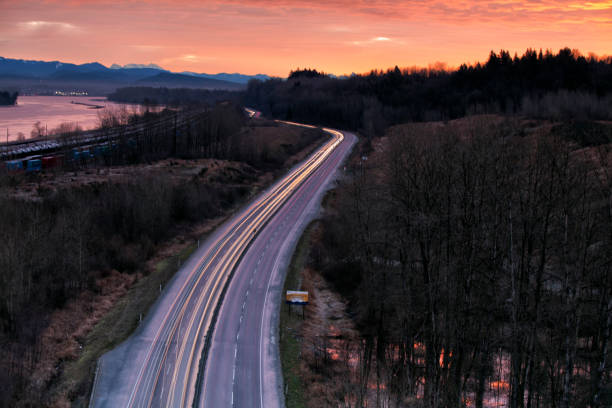 istock Sunrise at Fraser river, BC, Canada 1125807453