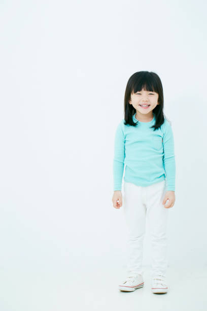 istock Korean girl standing 1125808343