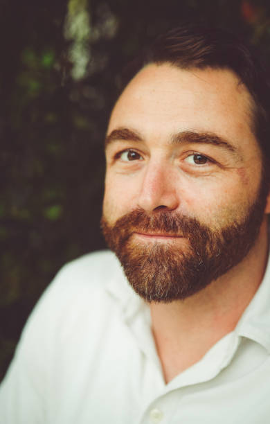 istock Portrait of a handsome guy with a beard 1125812672