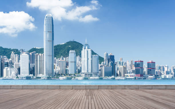 istock Advertising backplate, Hong Kong 1125813544