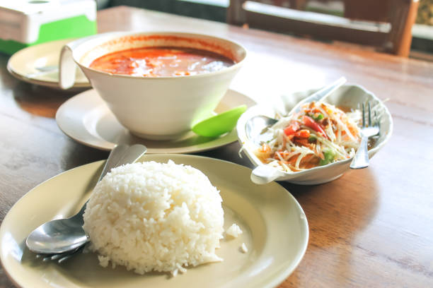 istock Thailand Papaya Salad and Tom Yam 1125818917