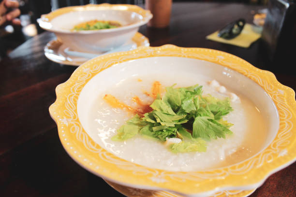 istock Chinese Congee or porridge rice 1125820756