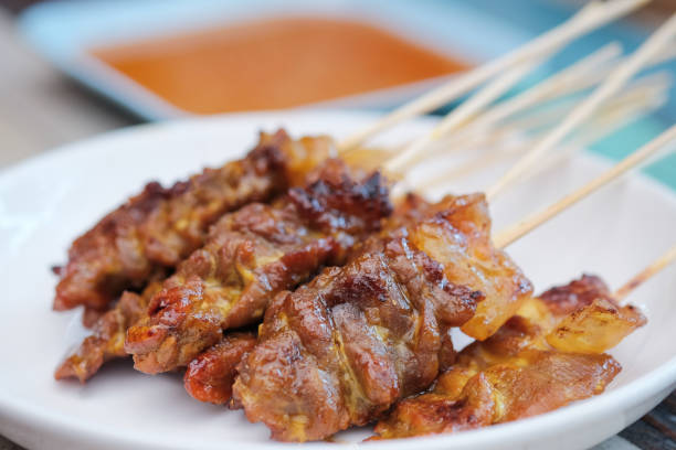 istock Grilled meat skewers 1125822320