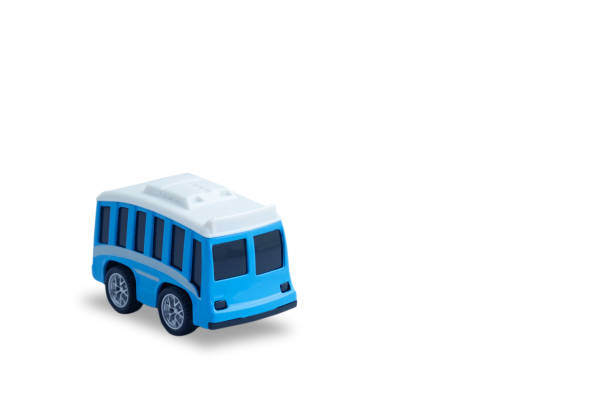istock small blue metal toy bus isolated on white background 1125823325