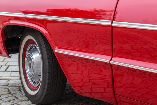 istock Side view of an American sedan 1125826320