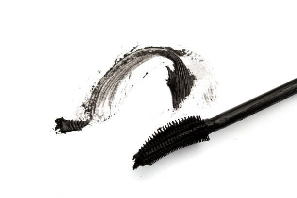 istock make-up cosmetic mascara brush stroke texture design isolated on white 1125834712
