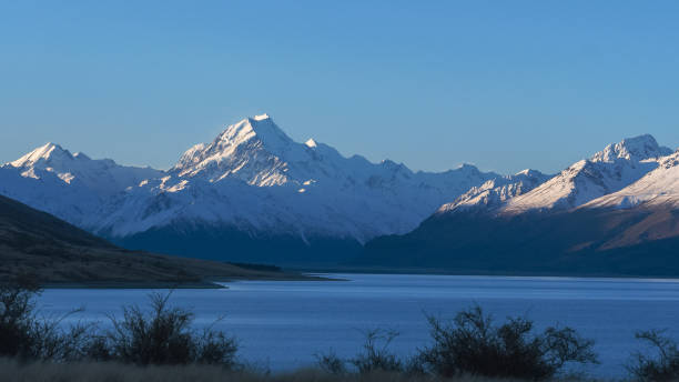 istock mt cook and lake pukaki sunset in nz 1125837596