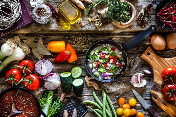 istock Cooking fresh organic vegetables 1125850644