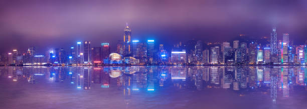 istock Panorama of central Hong Kong 1125854797