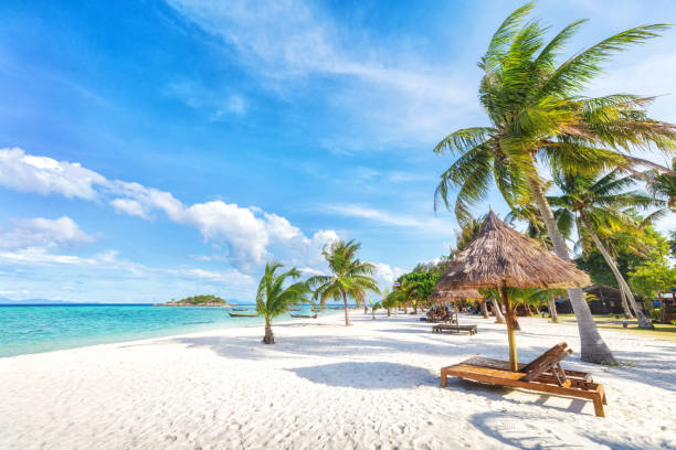 istock Asian tropical beach paradise in Thailand 1125854842