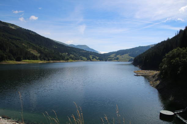 istock Reservoir in the Alps 1125858267