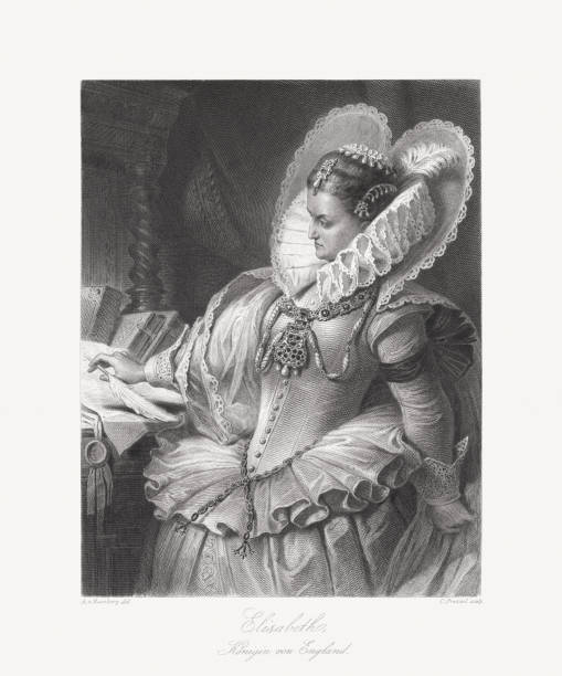istock Queen Elizabeth I of England and Ireland (1533-1603), published 1859 1125858580