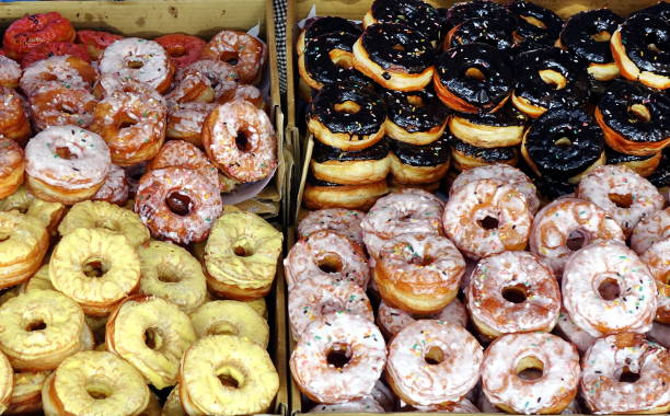 istock Sugar Frosted Donuts on Sale 1125864088