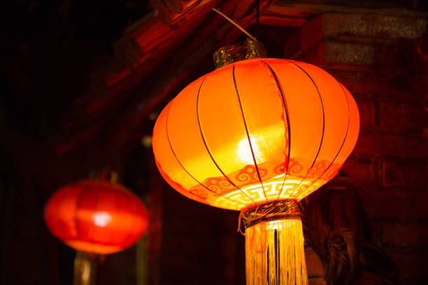 istock Chinese new year decoration--Chinese lanterns 1125868042
