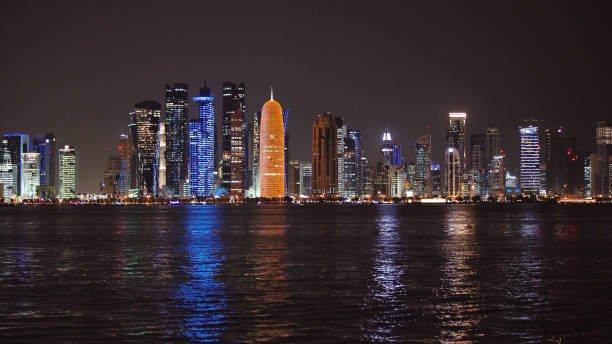 istock Big City Skyline at night 1125869733