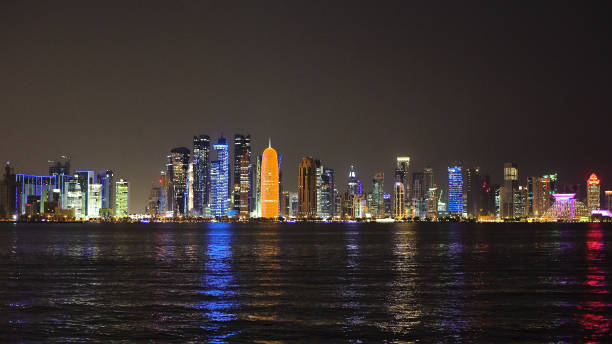 istock Big City Skyline at night 1125870357