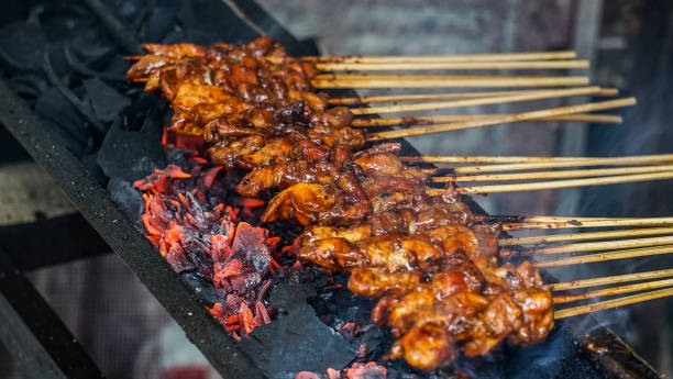 istock Grilled Indonesia Chicken Satay 1125877771