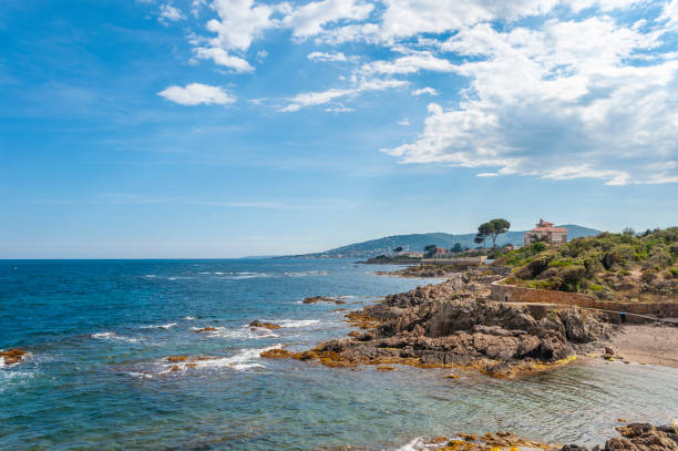 istock Coastal landscape in Saint-Aygulf 1125877970