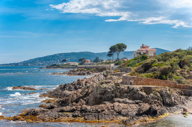 istock Coastal landscape in Saint-Aygulf 1125877983
