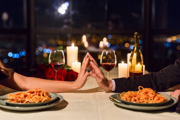 Celebrating happy Valentine day concept