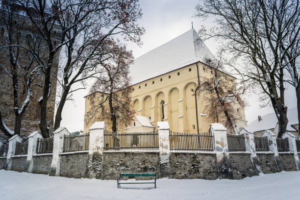 istock Lutheran church in Saschiz 1125885971