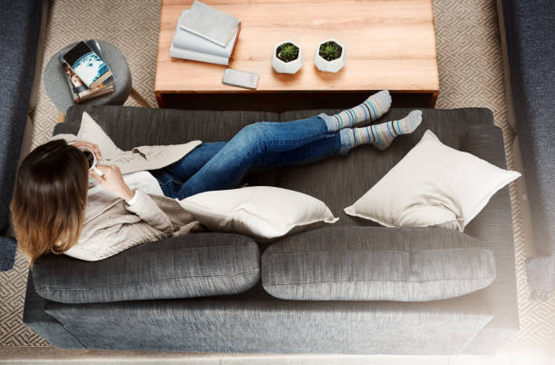 istock Being content with yourself removes unwanted company 1125893880
