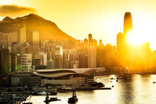 istock View of the Hong Kong skyline. 1125894721
