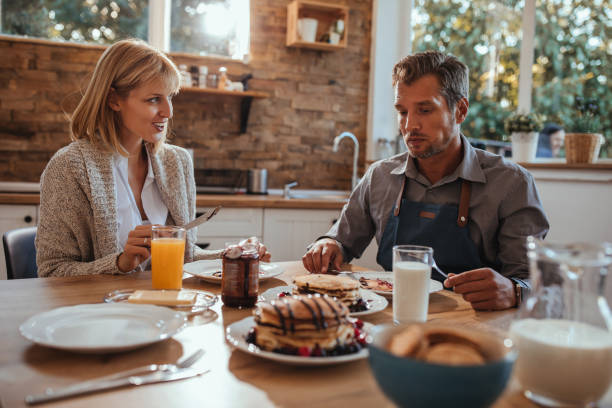 istock Breakfast is tastier when we are together 1125894742