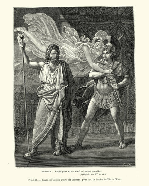 istock Greek mythology, Achilles' Wrath and the Plan of Zeus 1125898989